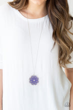 Load image into Gallery viewer, Spin Your PINWHEELS - Purple Necklace