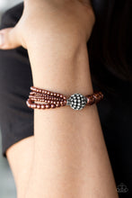 Load image into Gallery viewer, Vintage Collision - Brown Bracelet