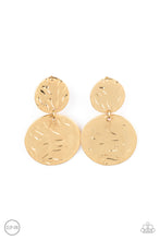 Load image into Gallery viewer, Relic Ripple - Gold Earrings