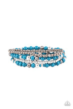 Load image into Gallery viewer, Stacked Style Maker - Blue Bracelet