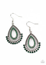 Load image into Gallery viewer, Castle Collection - Green Earrings