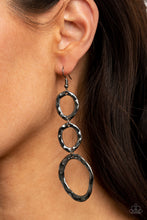 Load image into Gallery viewer, So OVAL It! - Black Earrings
