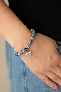 Butterfly Wishes - Blue Bracelet
