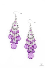 Load image into Gallery viewer, Paid Vacation - Purple Earrings
