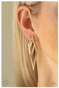 POINT-BANK - GOLD EARRINGS