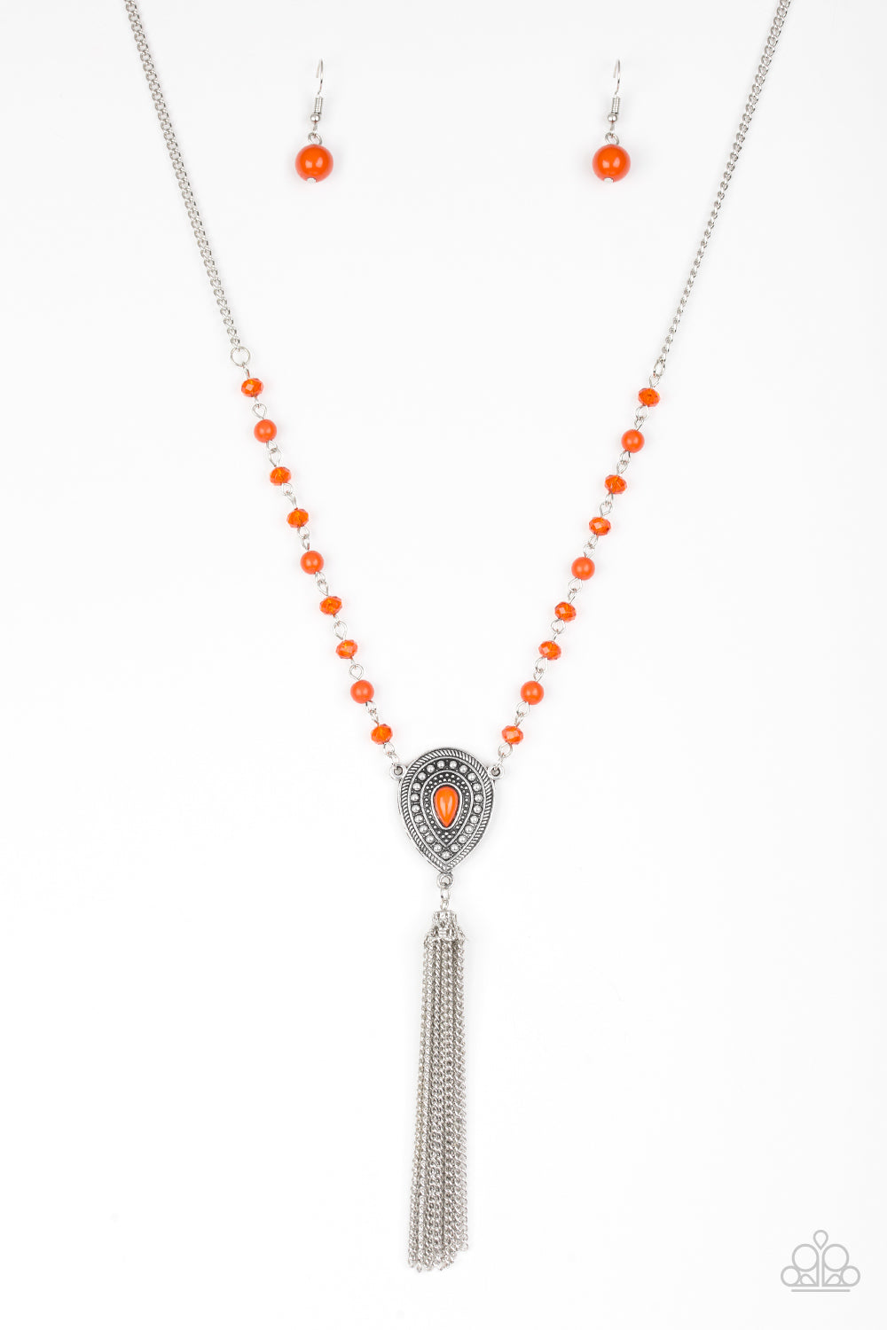 Soul Quest - Orange Necklace