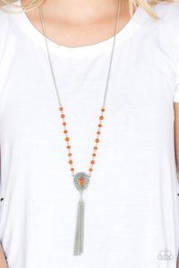 Soul Quest - Orange Necklace